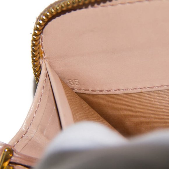 Authentic Prada Vitello Shine Tan Leather zip around wallet - Picture 9 of 9